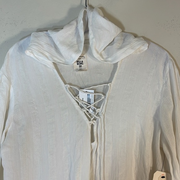 NWT. Billabong Small Same Story Swim Cover Up with Hood. - Picture 10 of 16